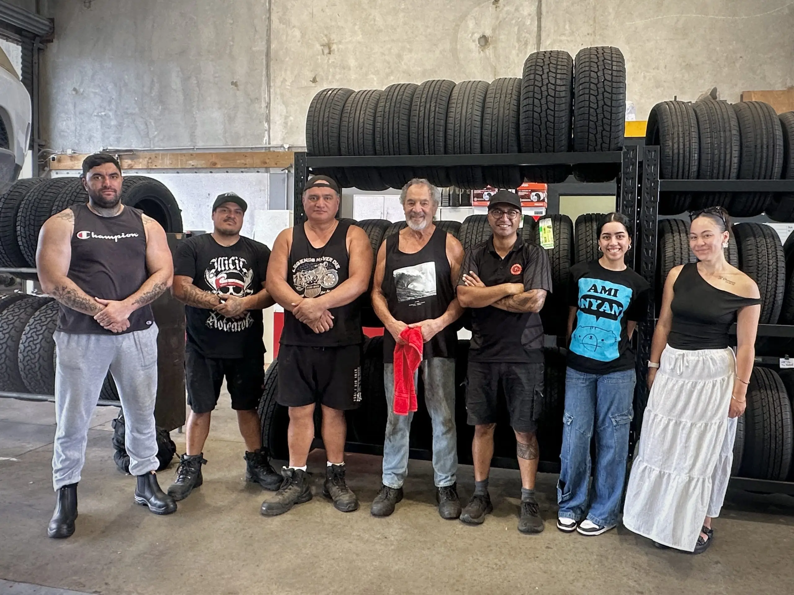 Gizzy Garage automotive workshop team